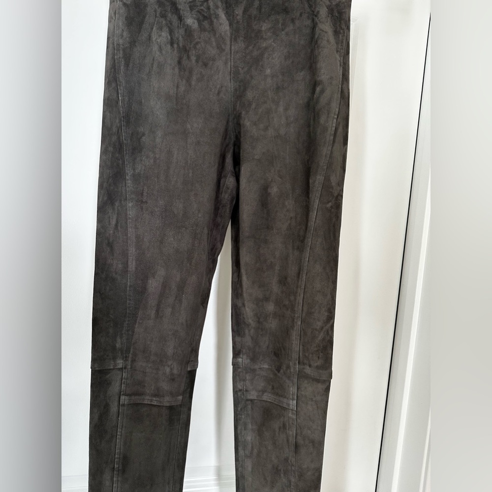 New Polo Ralph Lauren 
Lambskin Suede Legging Size M